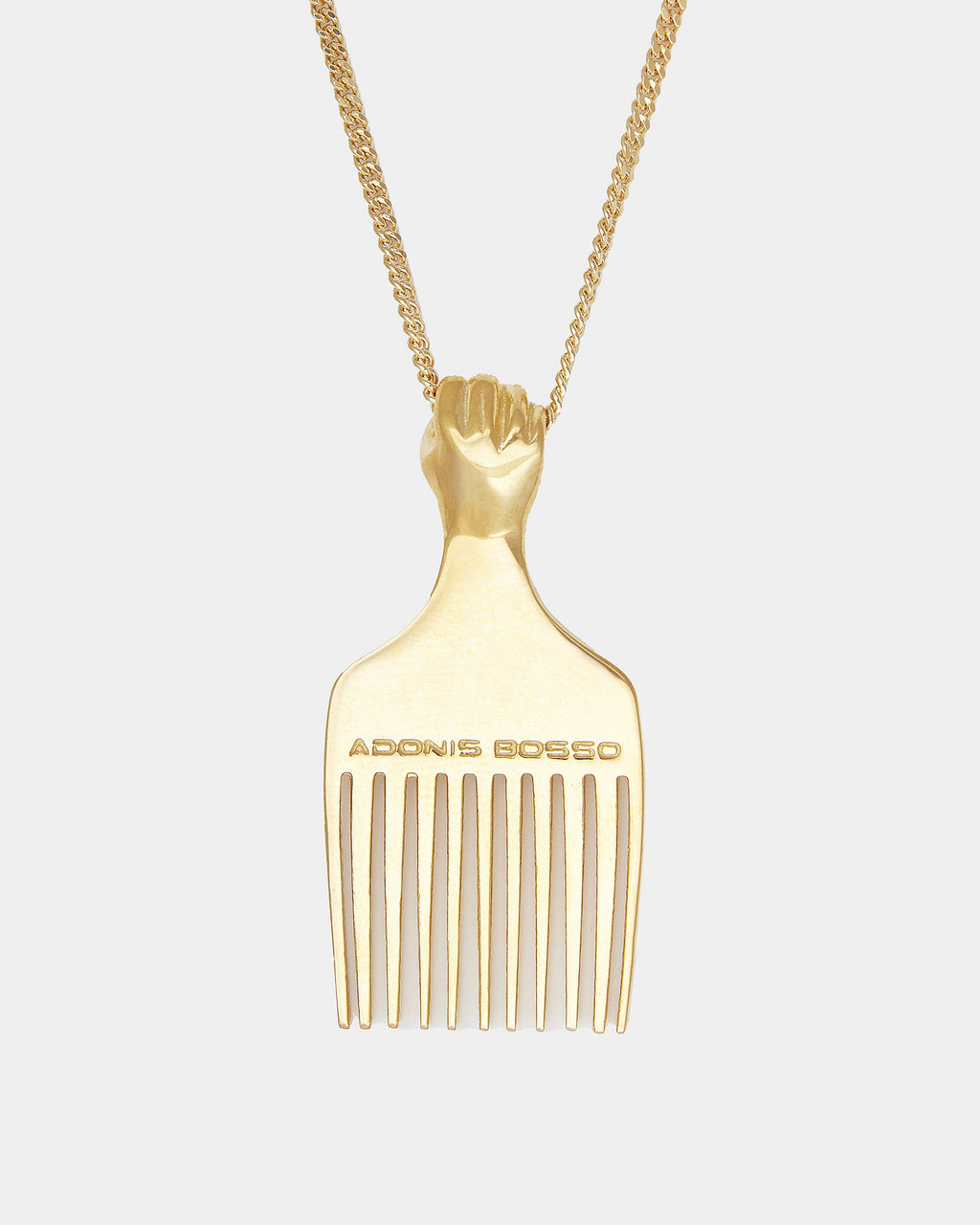 10k Hackle of Solid Gold
